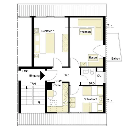 Lägenhet Wietheger's Gaestehaus Centrum